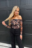 Maple Mesh Bodysuit