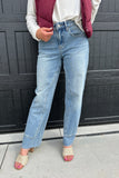Lake Mid Rise Straight Jeans