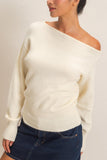 Off the shoulder top- Cream