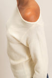 Off the shoulder top- Cream