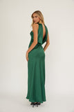 Runway Maxi Dress- Forest Green