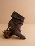 The Gina Slouch Heel Fall Bootie: COFFEE